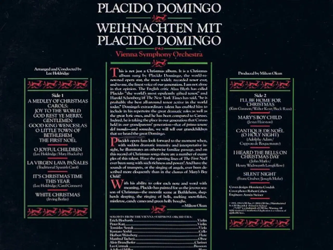 Billede 2 - JULE ALBUMMER fra Presley, Domingo, Crosby, Zamfir