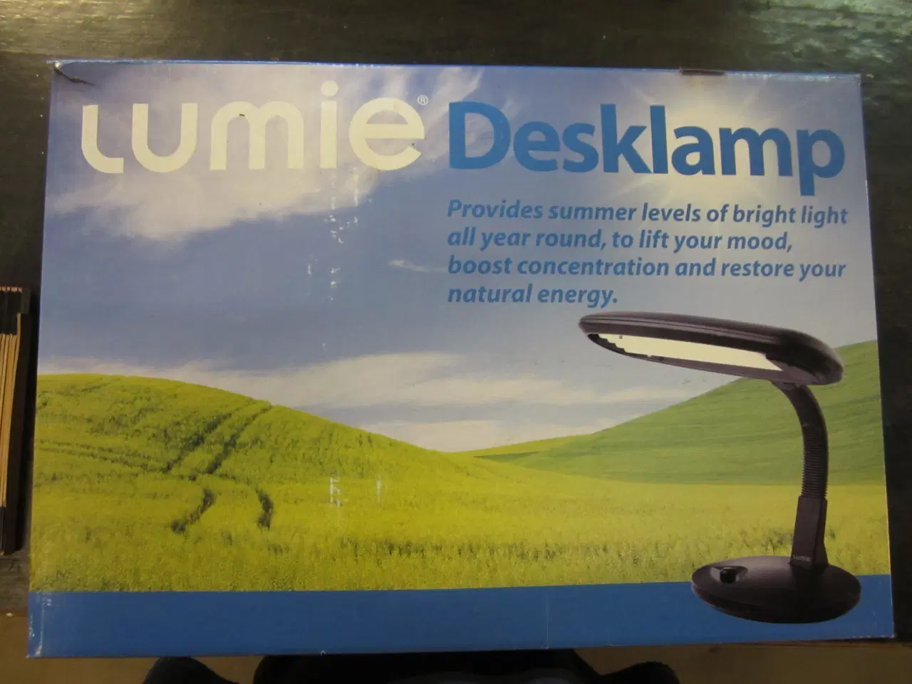 Billede 1 - Lumie Desklampe Lysterapilampe