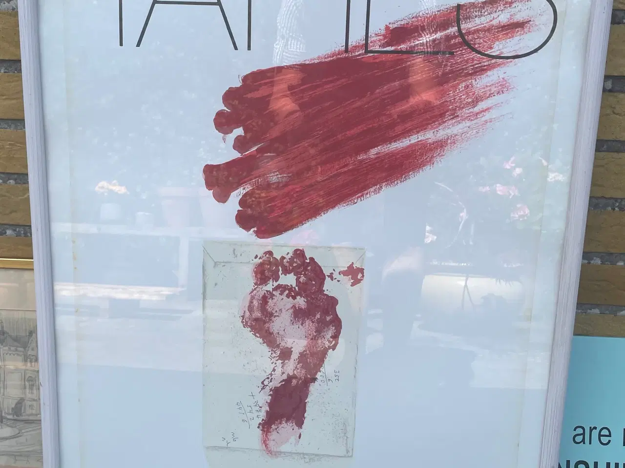 Billede 1 - Plakat i ramme