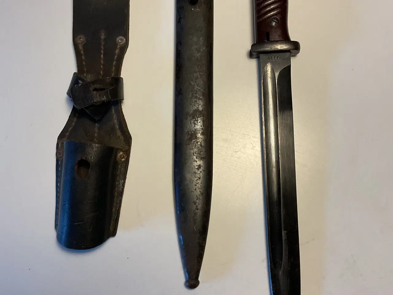 Billede 3 - Gammel tysk K98 bajonet fra 2. Verdenskrig