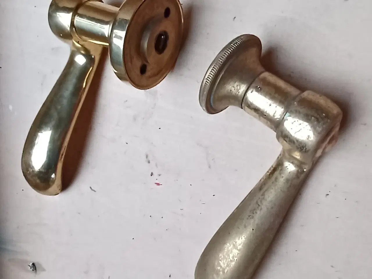 Billede 2 - Messing dørgreb.