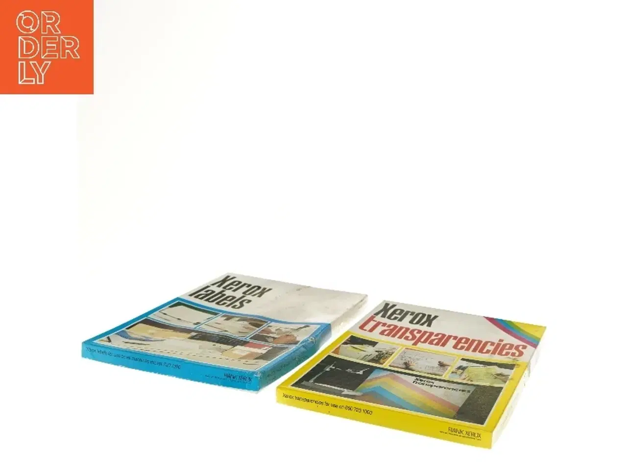 Billede 3 - Xerox etiket og transparenter fra Xerox (str. A4 cm)