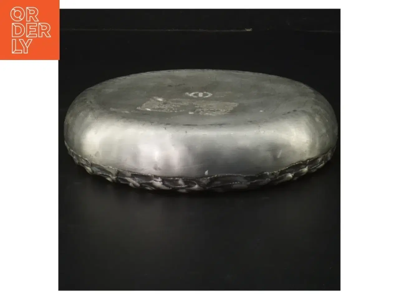 Billede 3 - Rund skål i metal fra Riddertinn Håndarbeid (str. Ø. 15,5 cm)