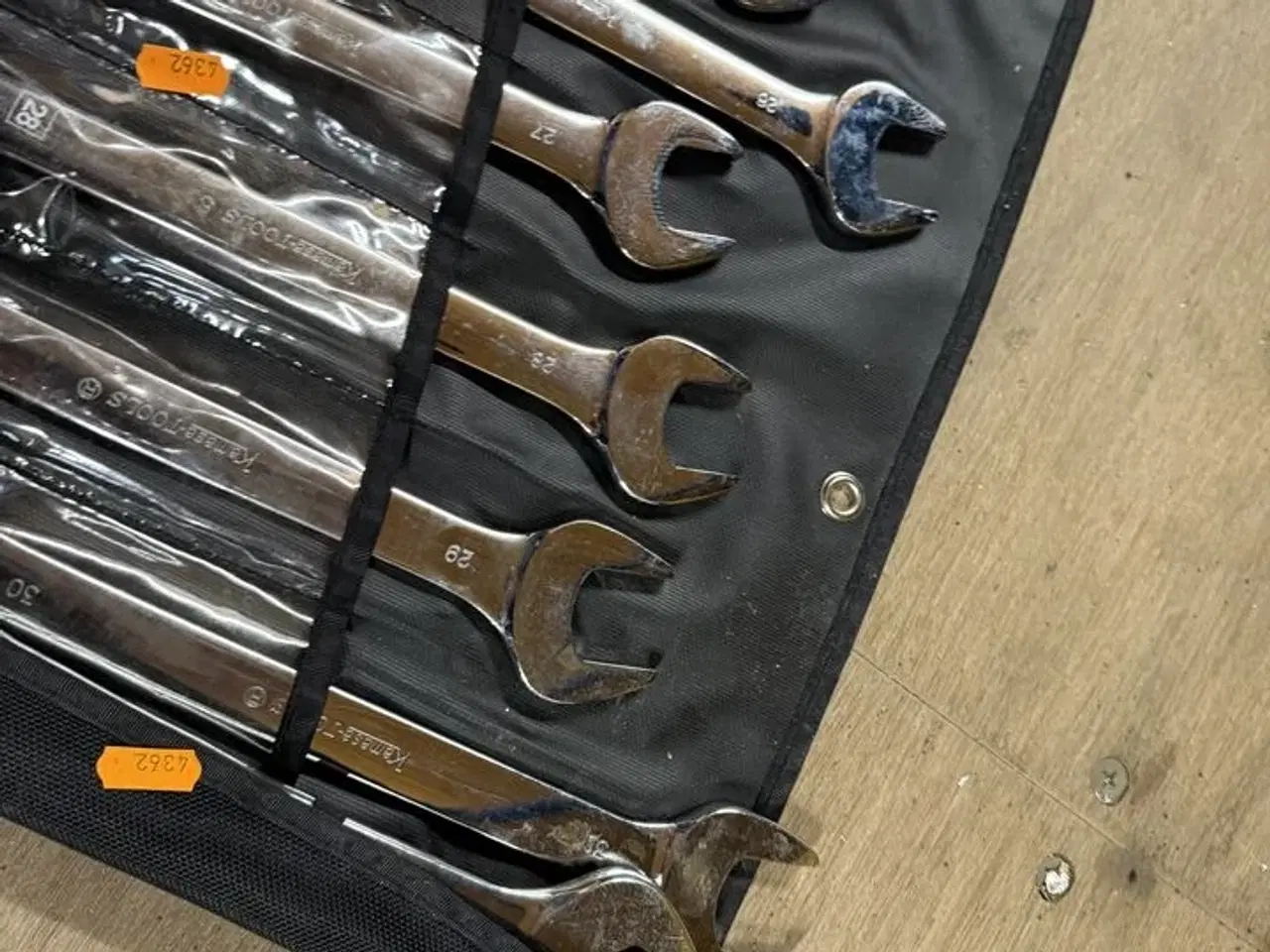 Billede 2 - Ringgaffelnøglesæt KANSAS TOOLS