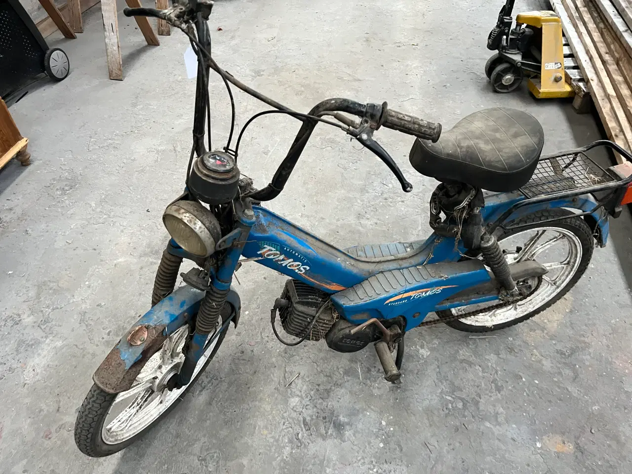 Billede 1 - Tomos med kickstart. Ingen Puch