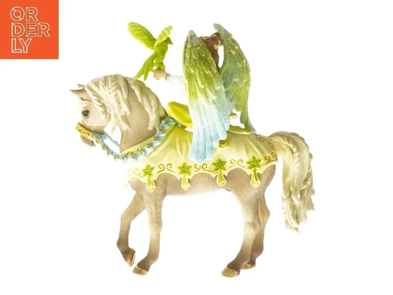 Billede 2 - Englefigur på hest fra Schleich (str. 13 cm)