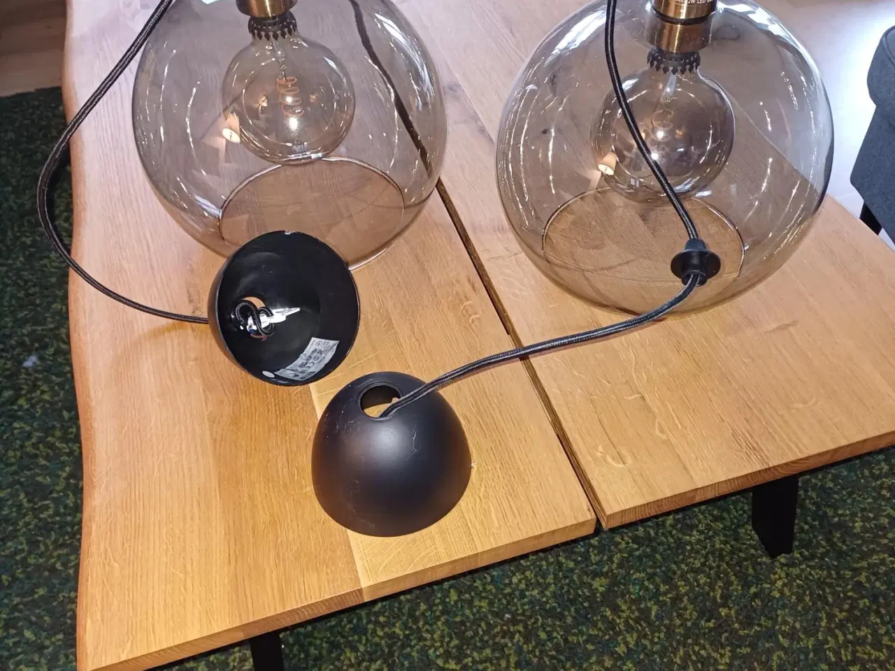 Billede 2 - Flotte glasloftlamper