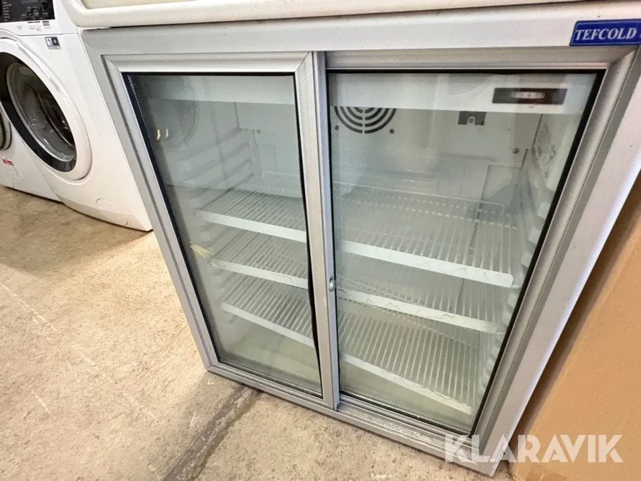 Billede 5 - Display køleskab med skydelåger Tefcold FSC 100