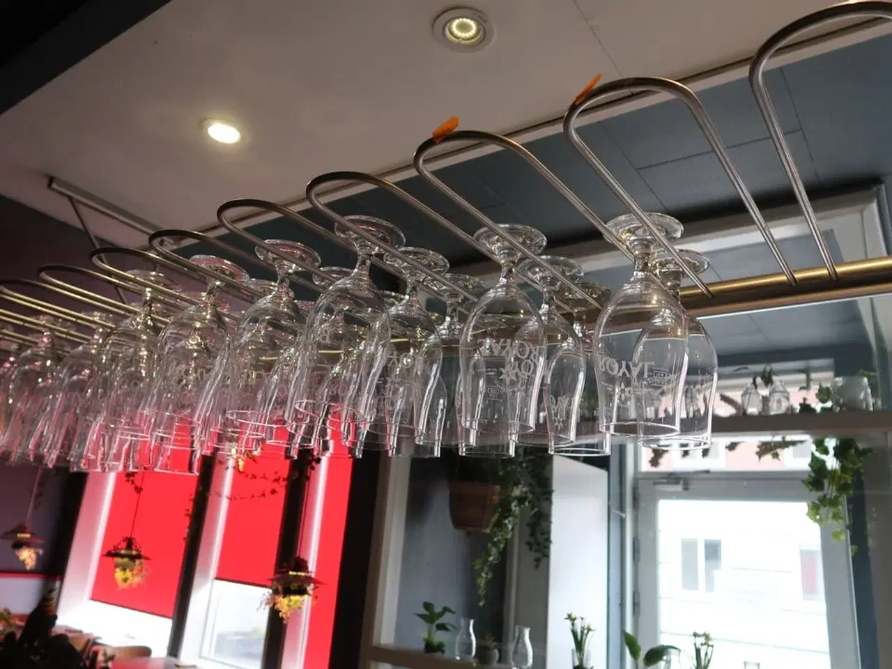 Billede 4 - Glashylde med div. Glas