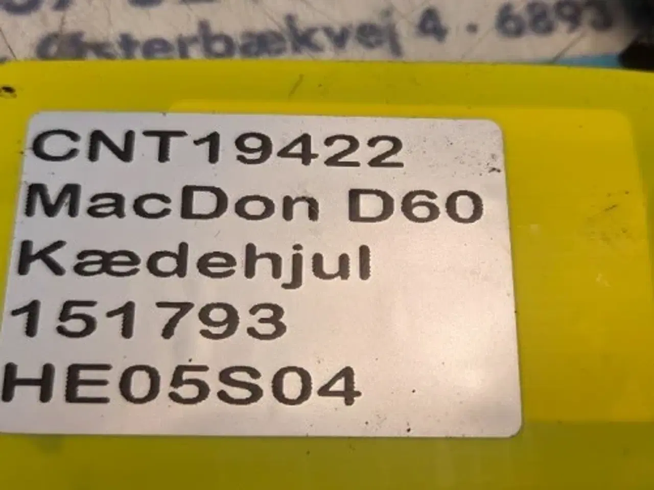 Billede 7 - MacDon D60 Kædehjul 151793