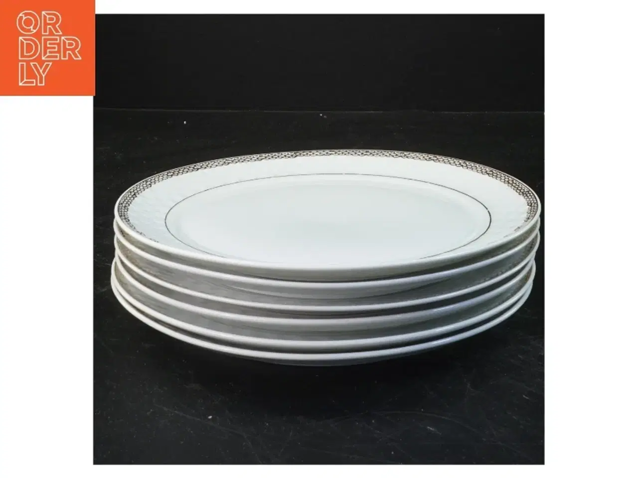 Billede 1 - Sæt af porcelæn middagstallerkener fra Royal Bayreuth (str. Ø 21 cm)