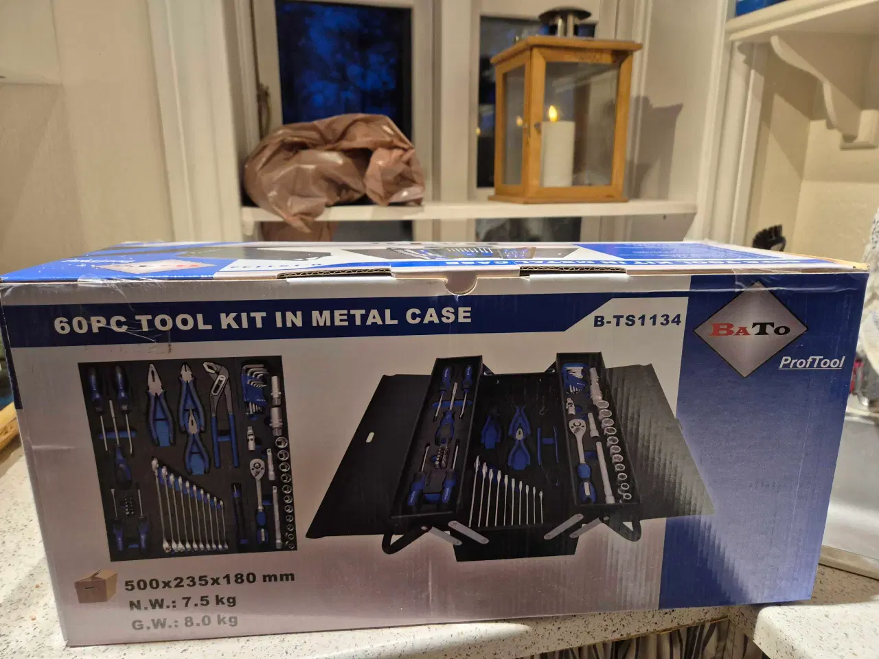 Billede 1 - Bato værktøjssæt 60 dele