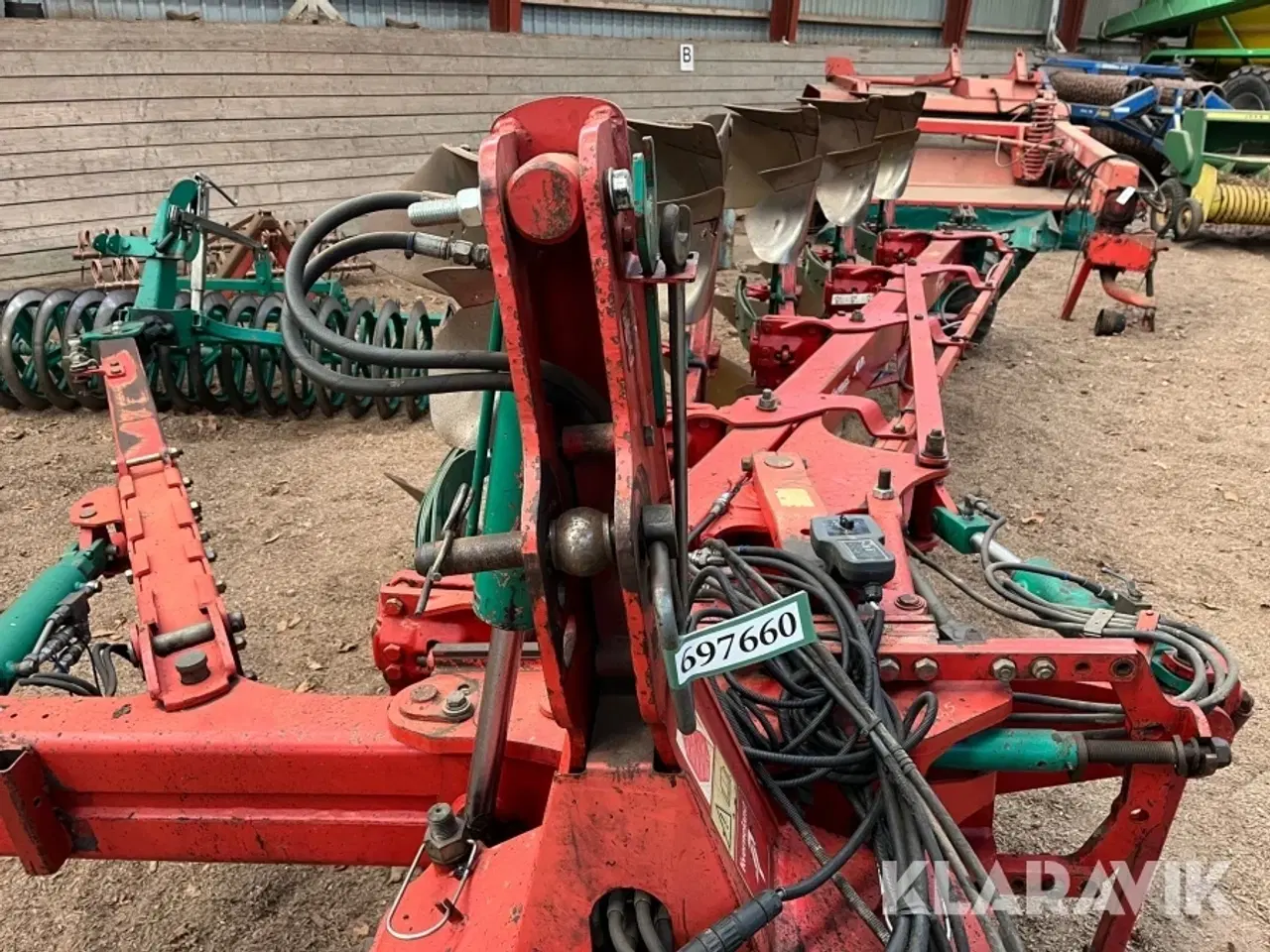 Billede 9 - Vendeplov Kverneland EG 100 5 furet med jordpakker