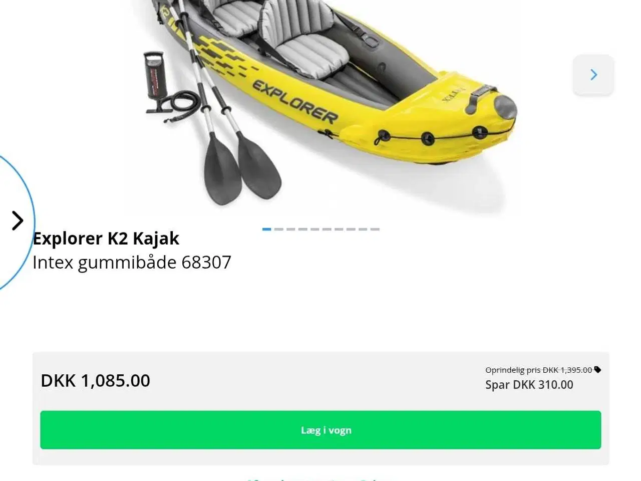 Billede 1 - Oppustelig kajak til 2 personer 