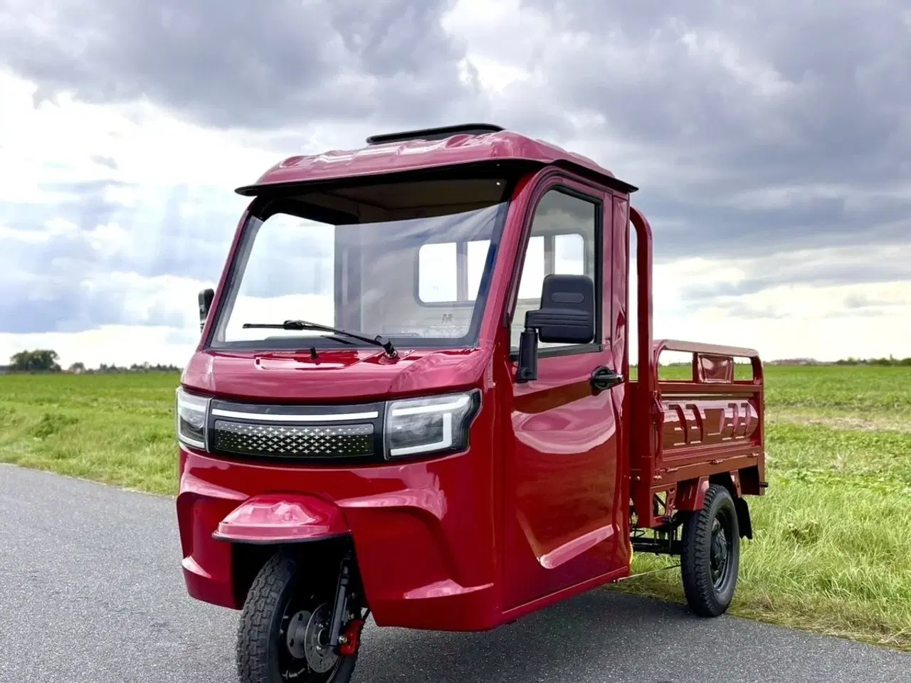 Billede 1 - LuxCap Pickup Kabinescooter Rød