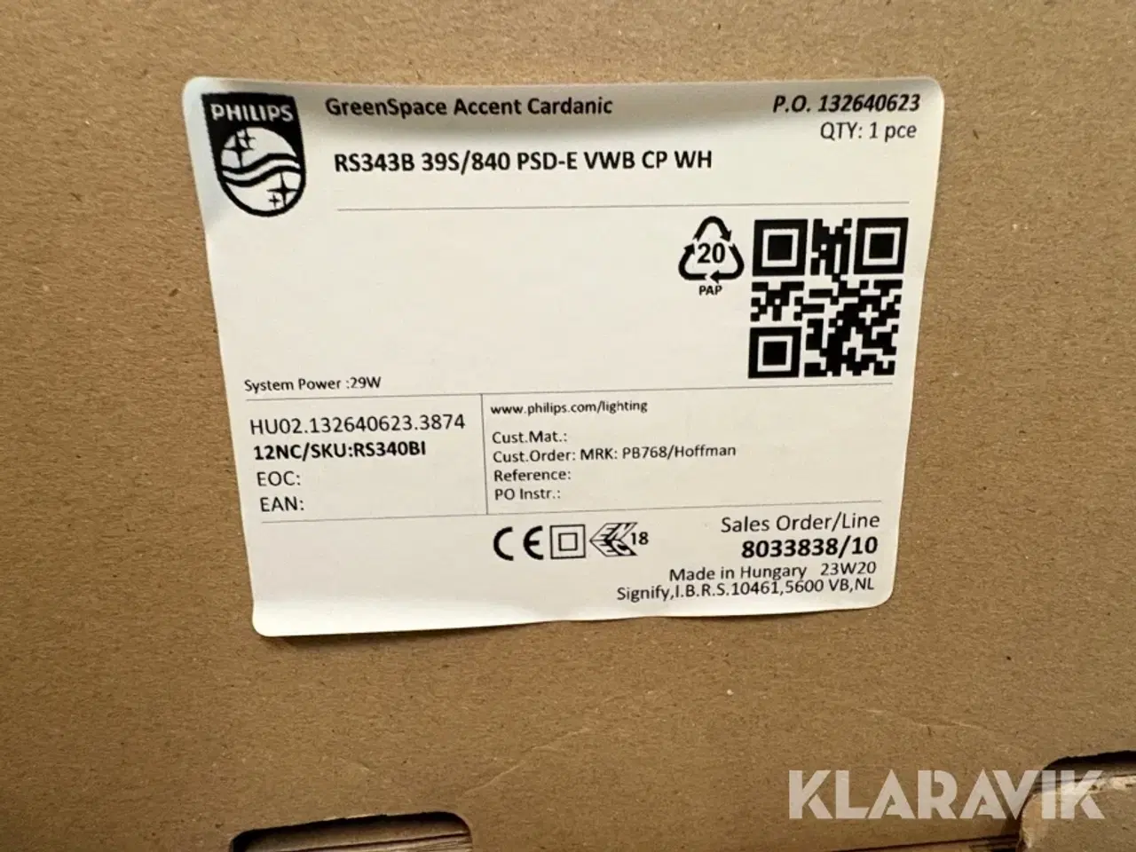 Billede 6 - Spots Philips RS343B 39S/840 5 styk