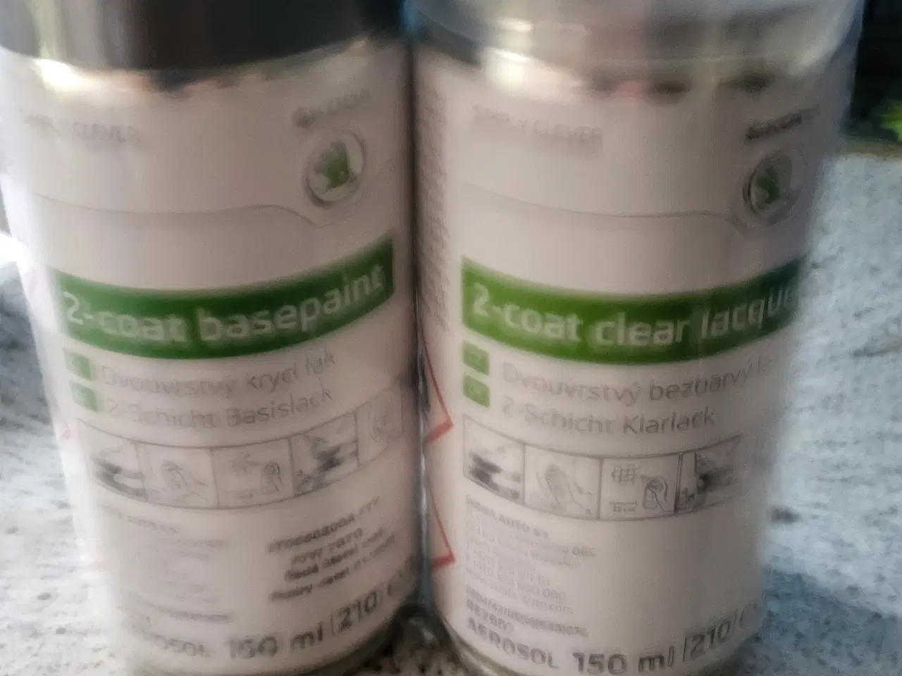 Billede 1 - Original spray maling til Skoda farve Gray Quartz 