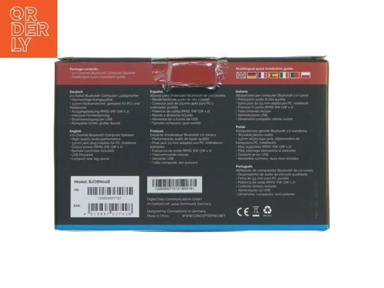 Billede 2 - Bluetooth højttalere fra Conceptronic