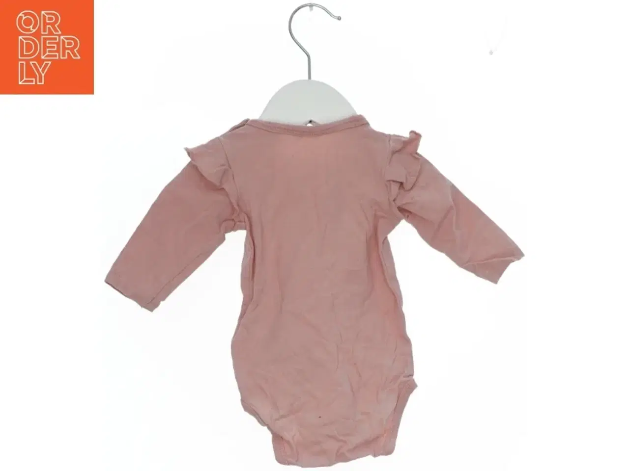 Billede 2 - Lyserød bodystocking med kaninmotiv fra Name It (str. 56)