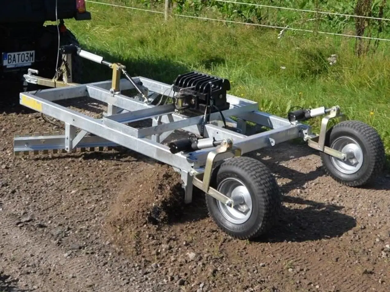 Billede 2 - Vejhøvl ATV 3-Stål med elektrisk høj og sænkbarfunktion