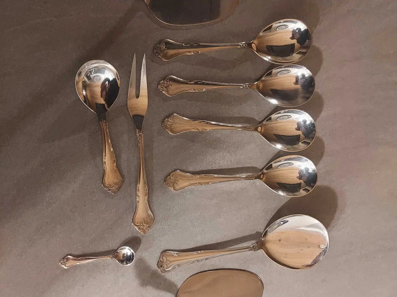 Billede 2 - Riberhus sølvplet sølv plet