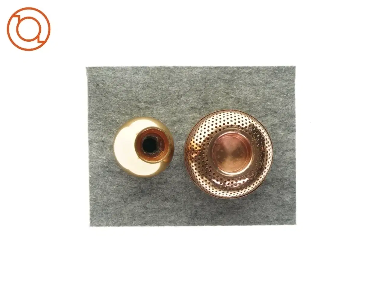 Billede 2 - Lysestager (2 stk) fra Louise Roe (str. 15 x 5 og 7 x 10 cm)