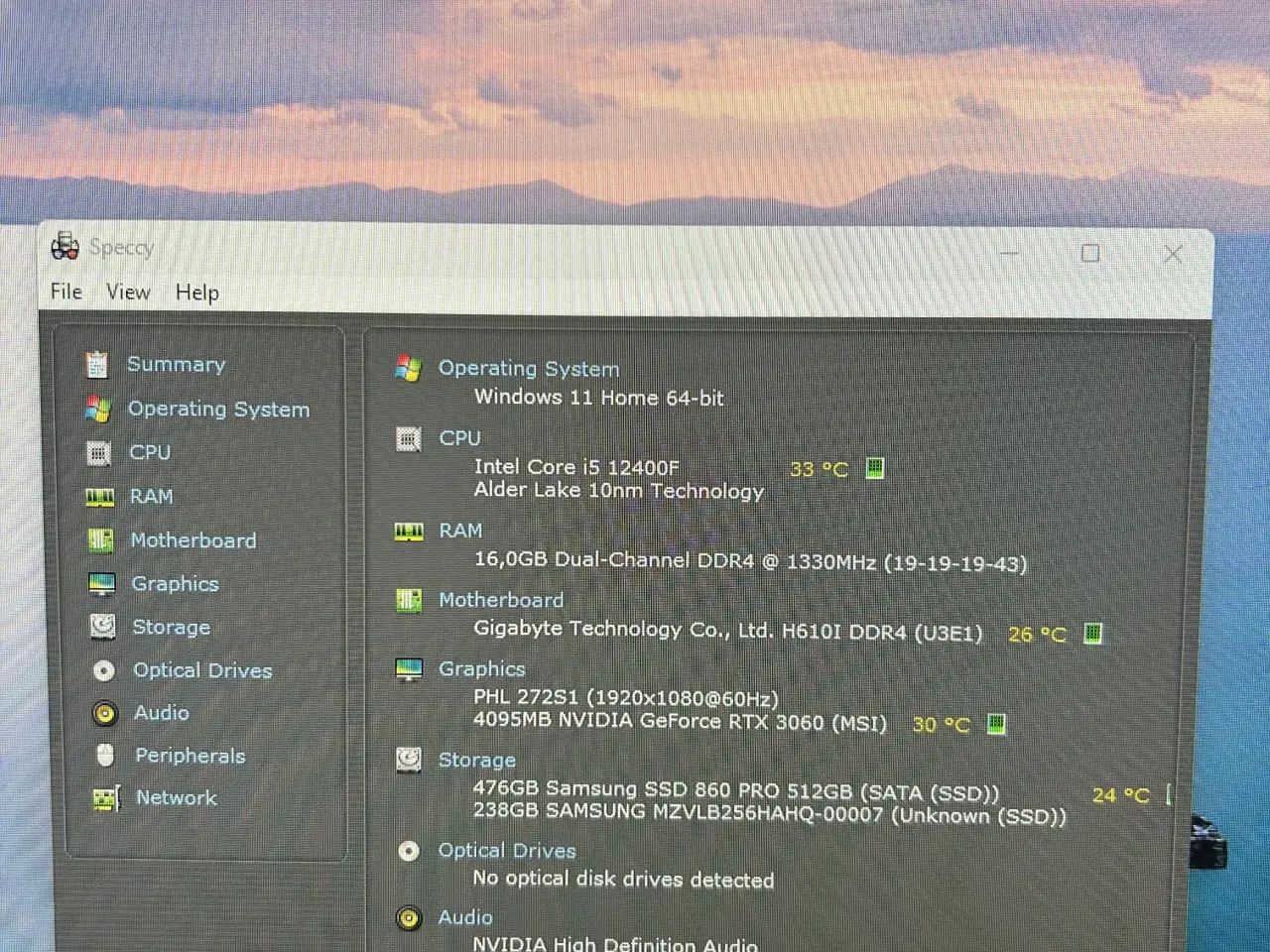 Billede 5 - RTX 3060 ITX Gaming-PC – i5-12400F