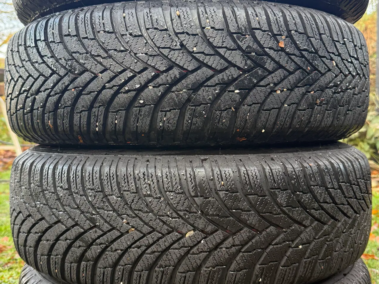 Billede 1 - Vinterhjul 5x100 kun kørt 3000km 15" VW