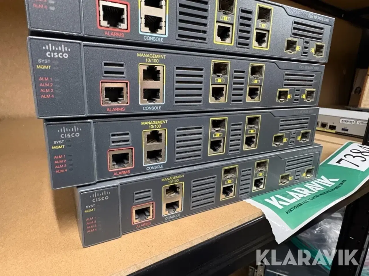 Billede 7 - Ethernet switch Cisco ME-3400EG 2CS-A 4 styk