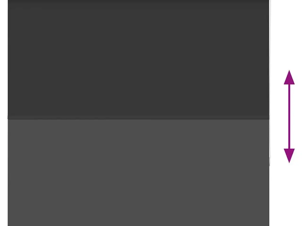 Billede 5 - Rullegardin mørklægning 145x130 cm stofbredde 141,6cm polyester