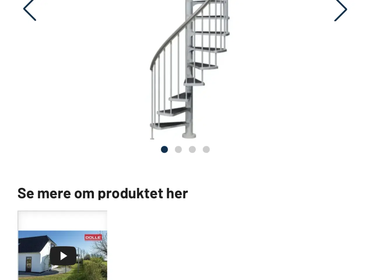 Billede 1 - Spindeltrappe 