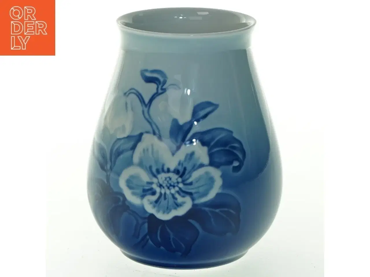 Billede 1 - Vase med blomsterdesign fra B&G (str. 13 cm)