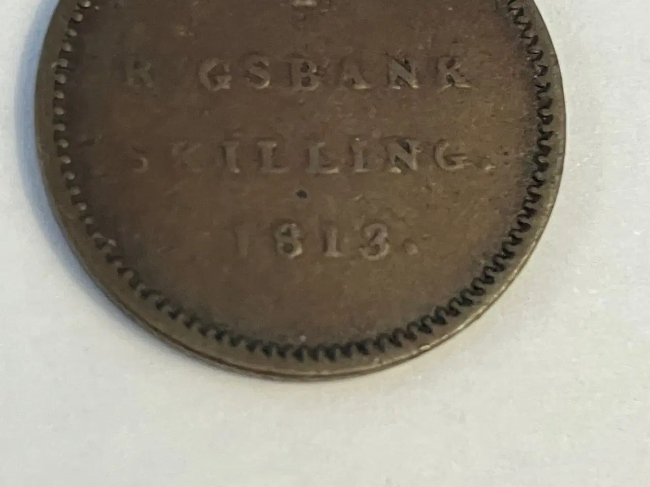 Billede 1 - 1 Rigsbankskilling 1813