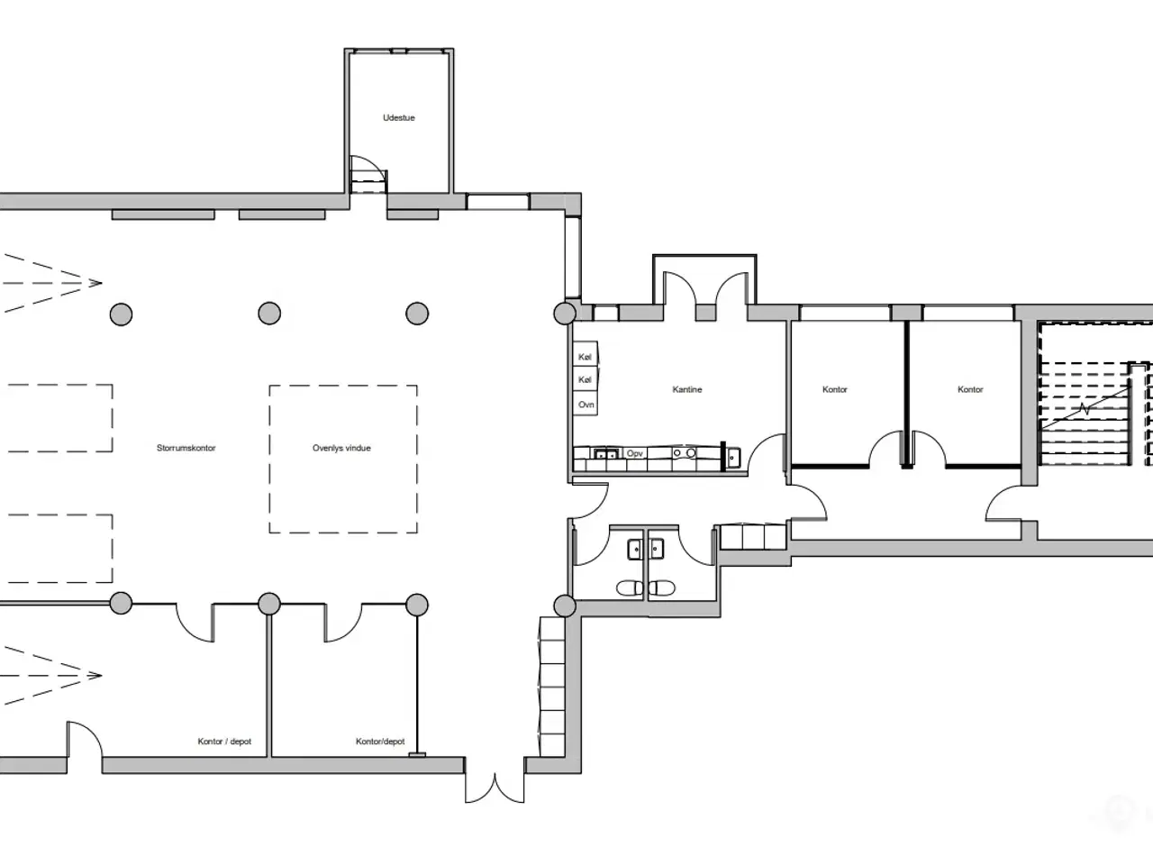 Billede 19 - 339 m² storrumskontor med flere kontorer og mødelokaler udlejes i Kongensgade i Odense City