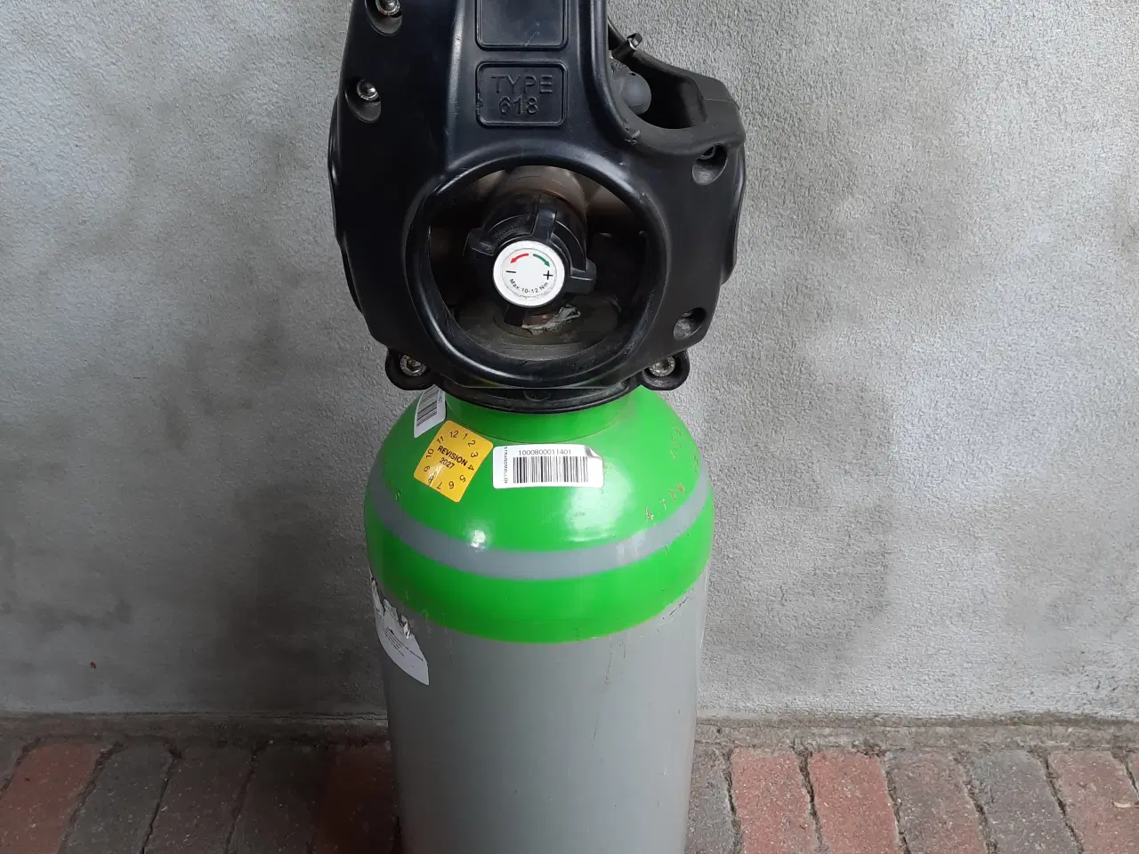 Billede 6 - ArgonMix / Blandgas Ejendomsflaske . 8L 300 bar