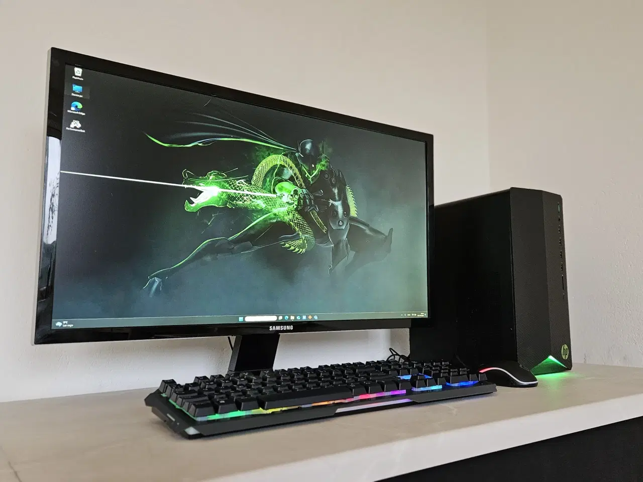 Billede 1 - RTX 2060 Gamer Pc + 28" 4K skærm