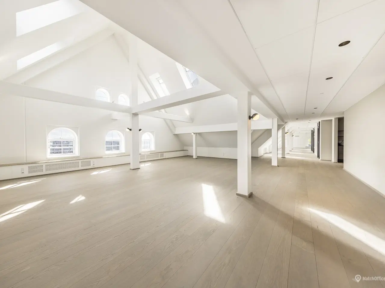 Billede 1 - Kontor & showroom i tagetagen af Harvings Pakhus