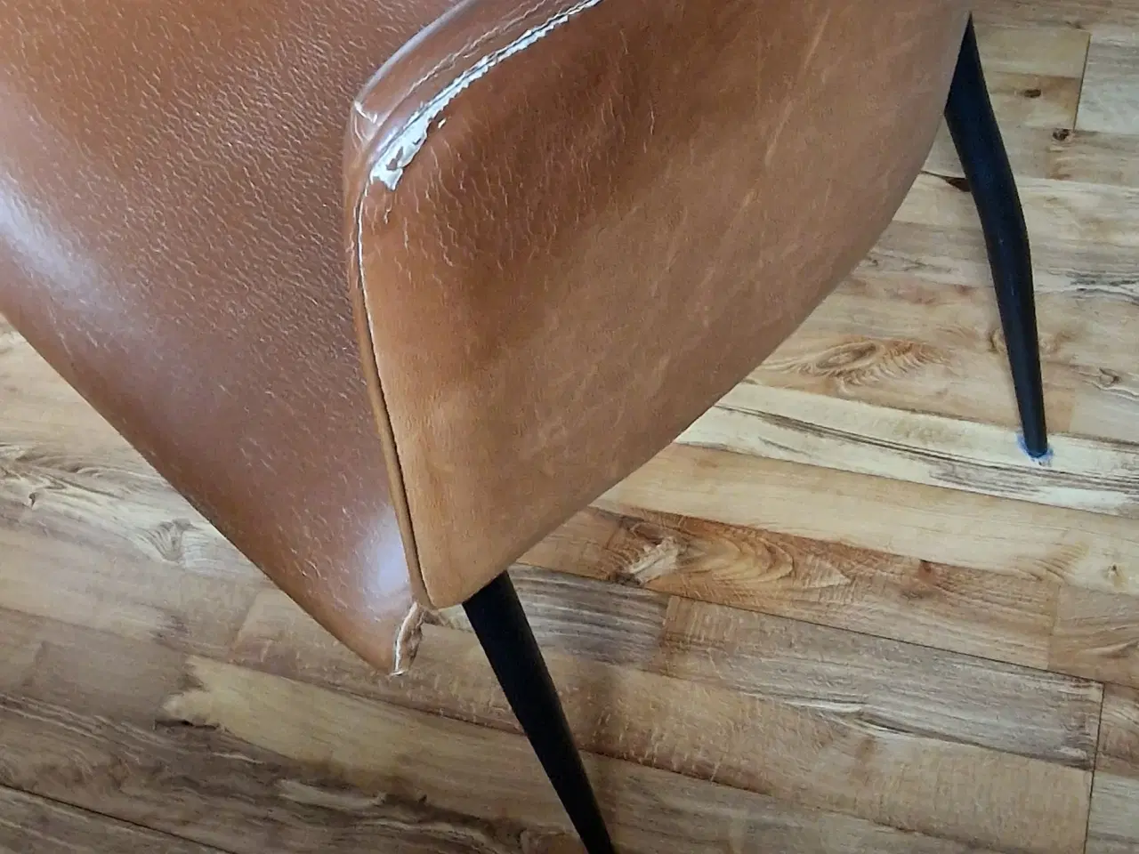 Billede 3 - DAN-FORM Rombo lænestol, vintage lysebrun