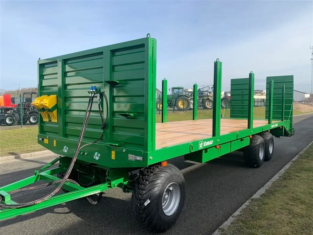 Billede 14 - Tinaz 12 tons maskintrailer 8.50 meter lad