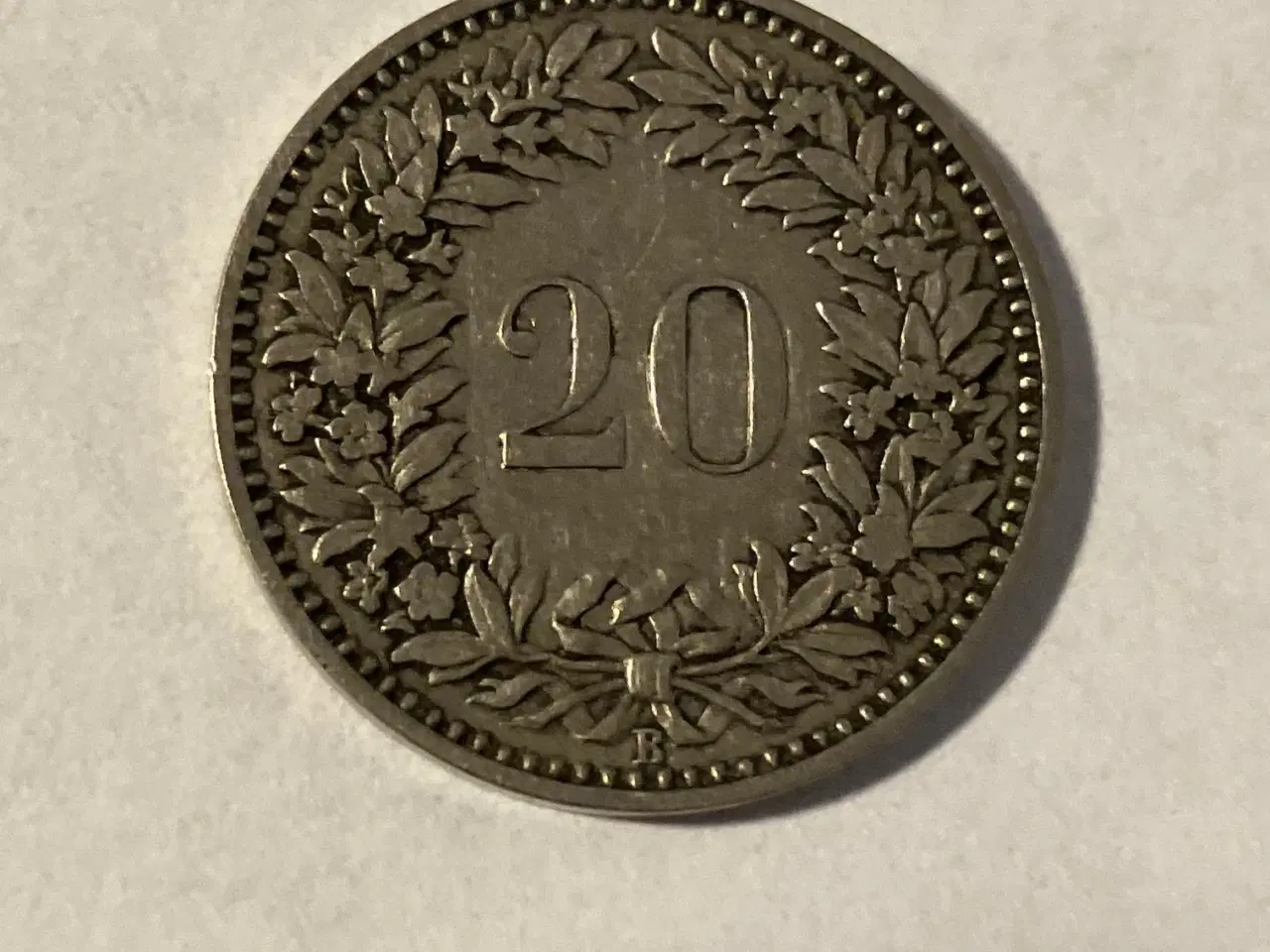Billede 2 - 20 Rappen 1881 Switzerland