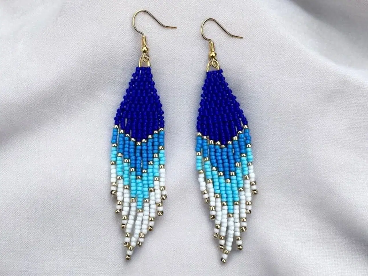 Billede 3 - Grønlandske øreringe, håndlavede 