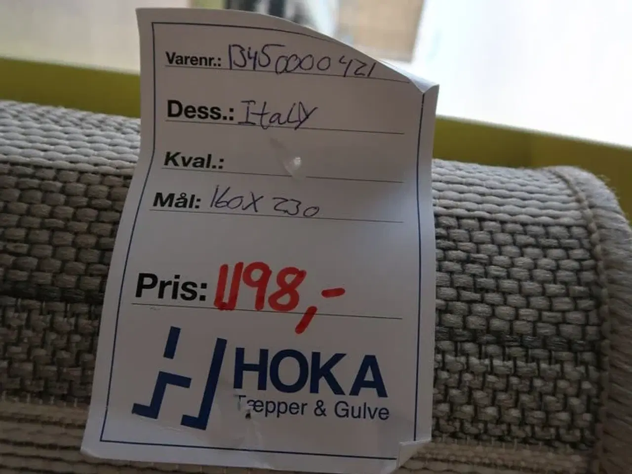 Billede 2 - Gulvtæppe MIGADAN ITALY 88005 2003-96