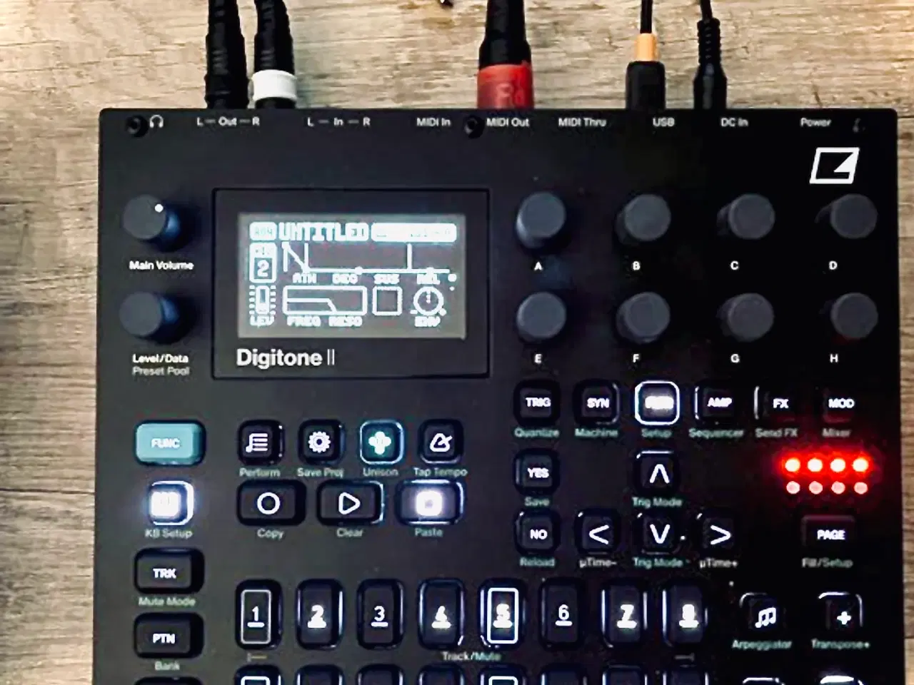 Billede 1 - Elektron Digitone 2, virker perfekt