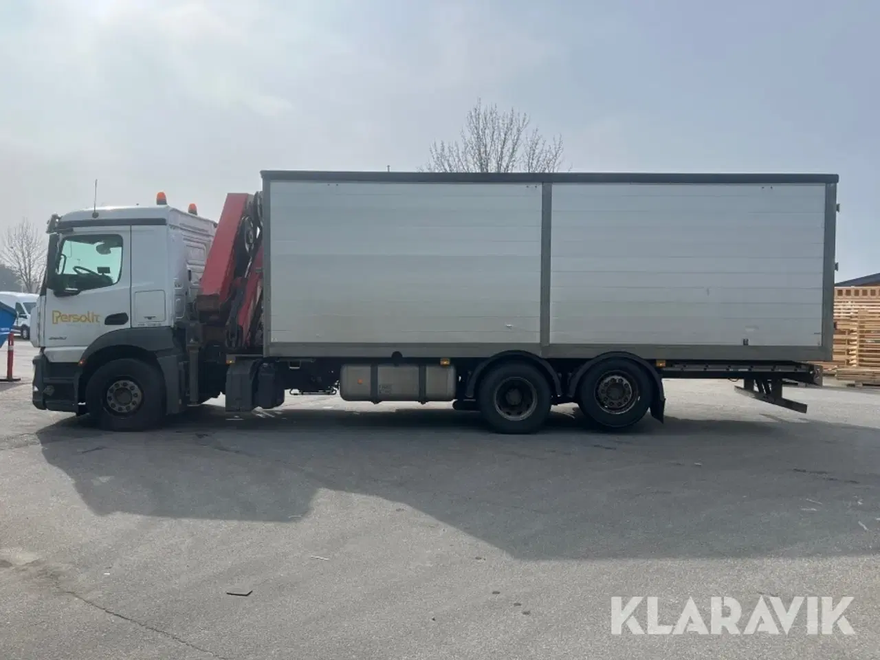 Billede 5 - Lastbil Mercedes-Benz Antos 2540 6x2/4 Med kran