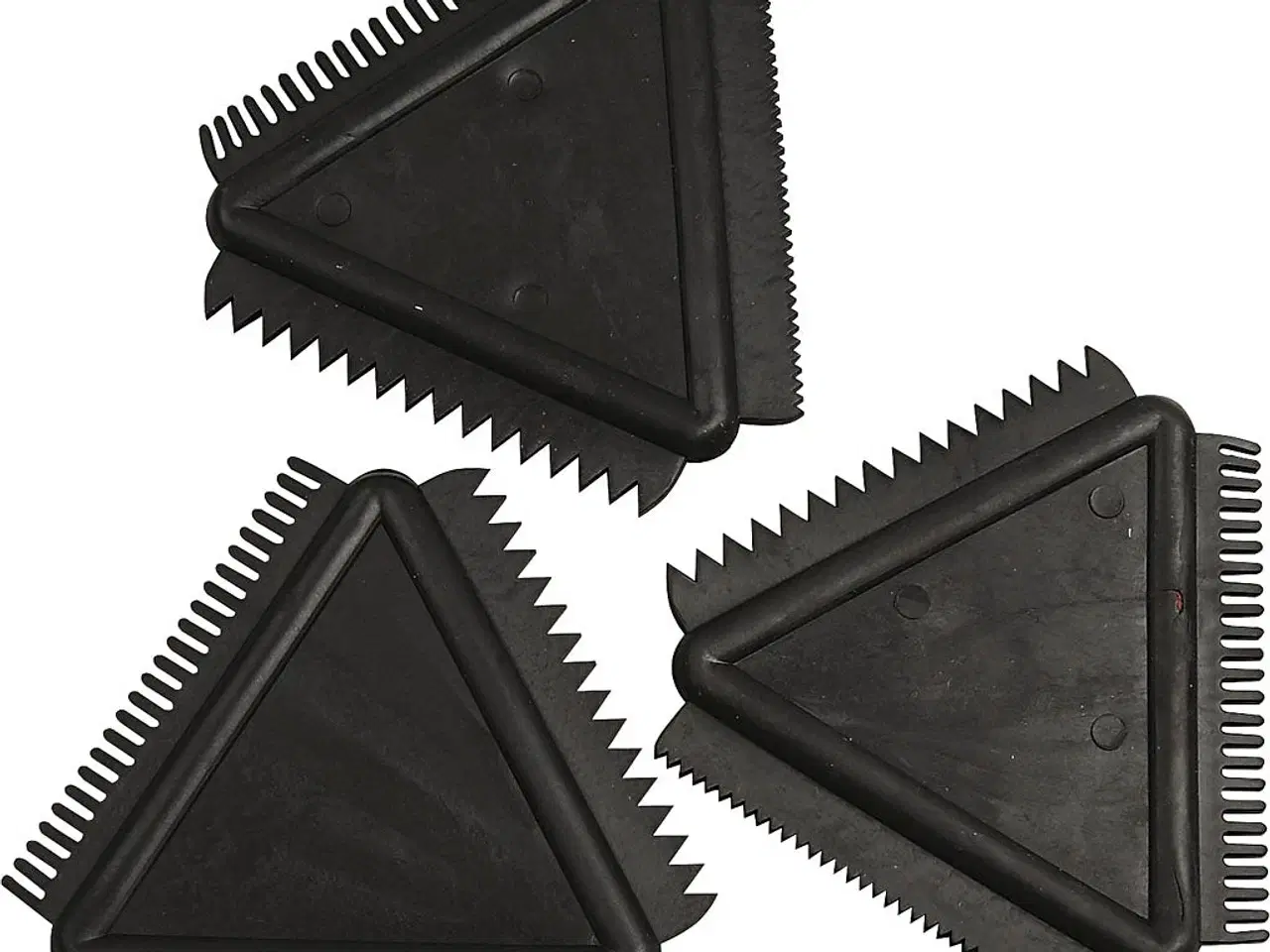 Billede 1 - Gummispartler, str. 9 cm, sort, 3stk./ 1 pk.