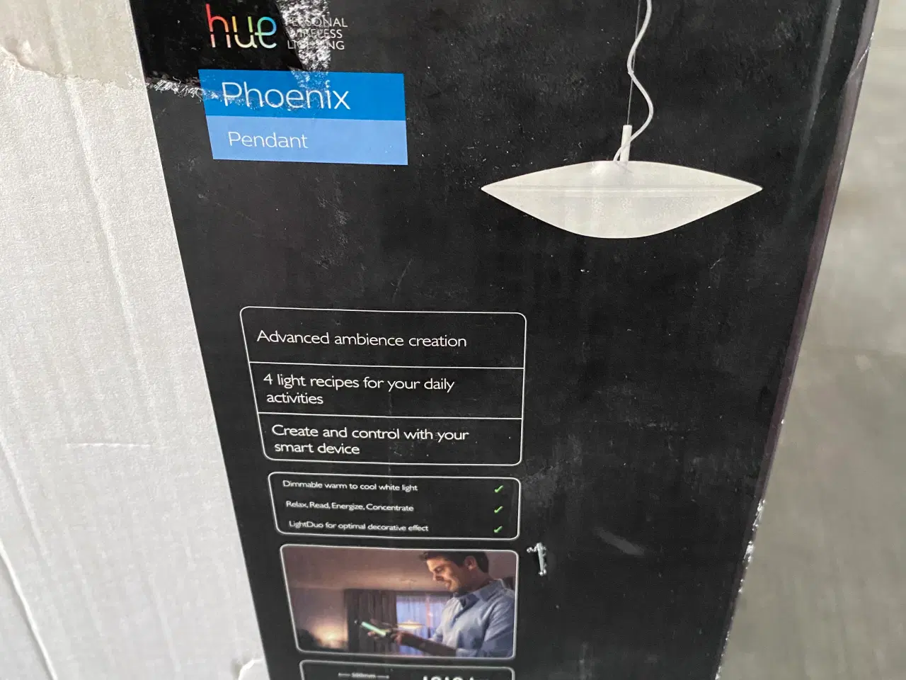 Billede 1 - Philips hue Phoenix pendellampe