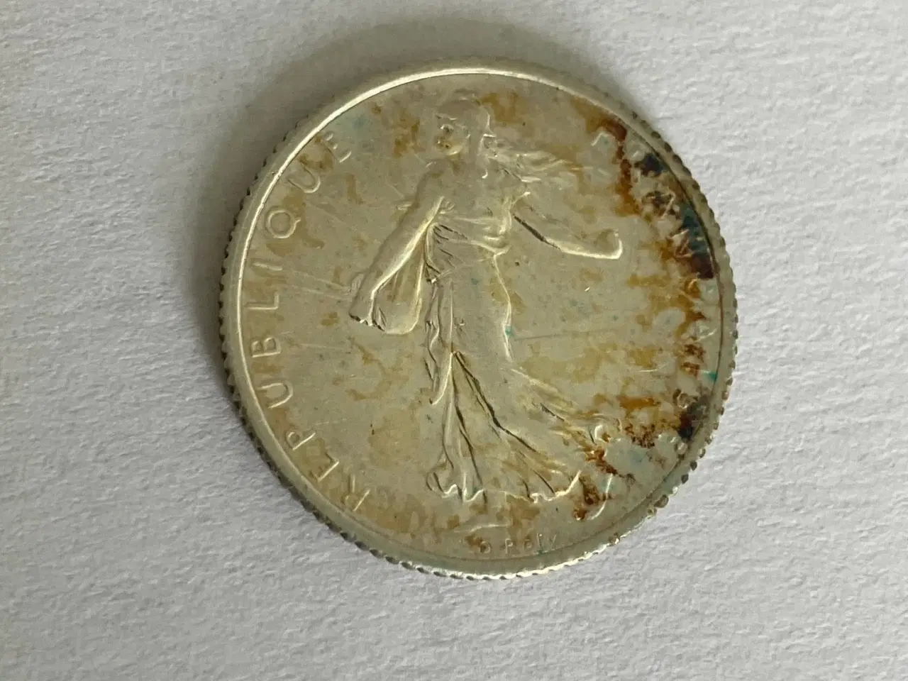 Billede 2 - 1 Franc France 1918