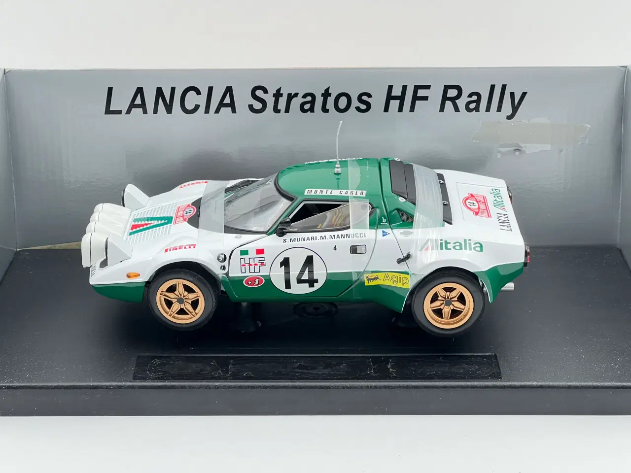 Billede 1 - 1975 Lancia Stratos HF #14 Rallye Monte Carlo 1:18