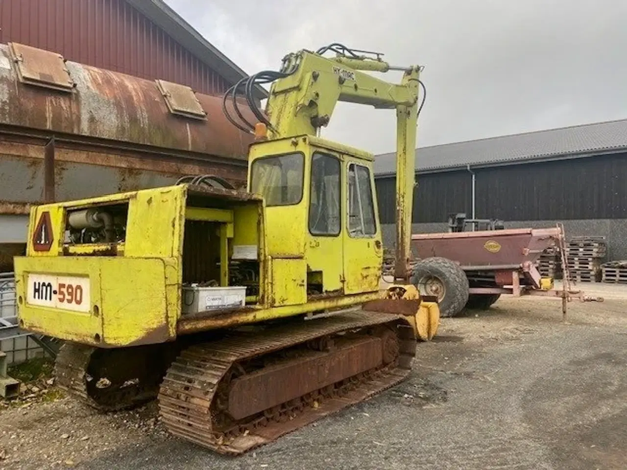 Billede 4 - Hymac 590 med BSV gravegrab