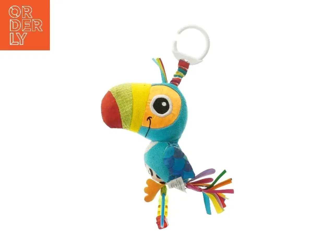 Billede 1 - Tøjdyr formet som en papegøje fra Lamaze (str. 36 cm)